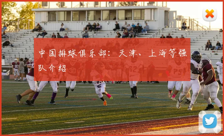 中国排球俱乐部：天津、上海等强队介绍